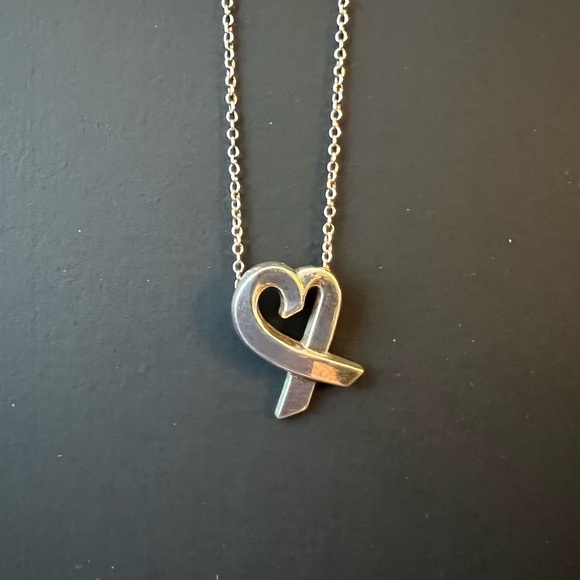 Tiffany Paloma Picasso Loving Heart Pendant - Picture 1 of 4